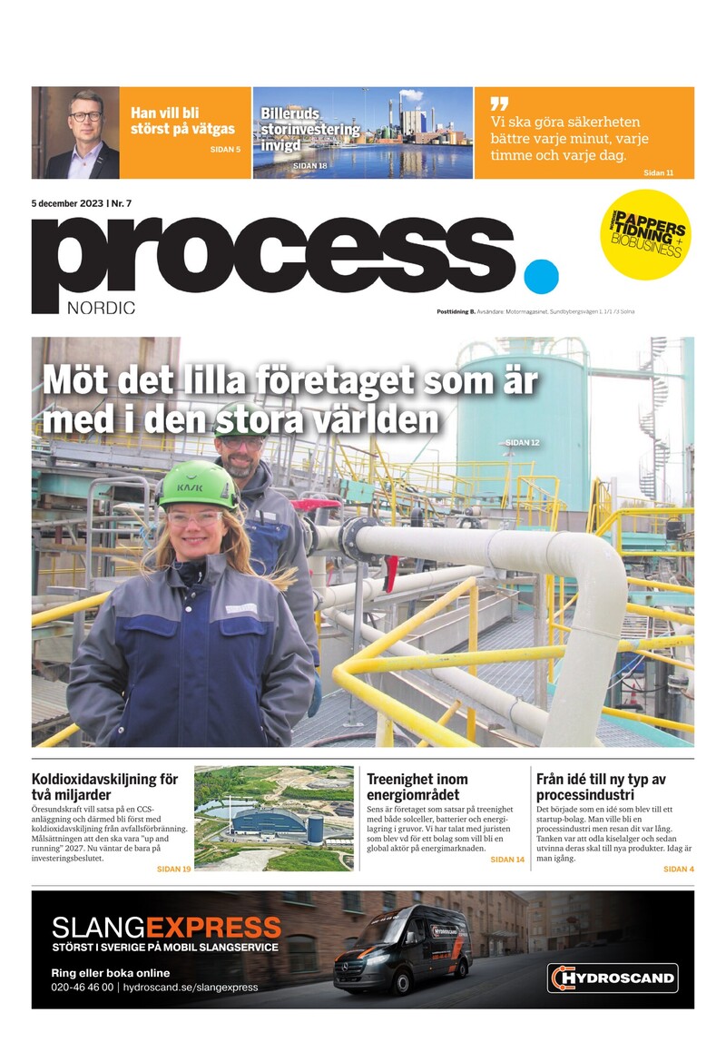 Framsida Process Nordic
